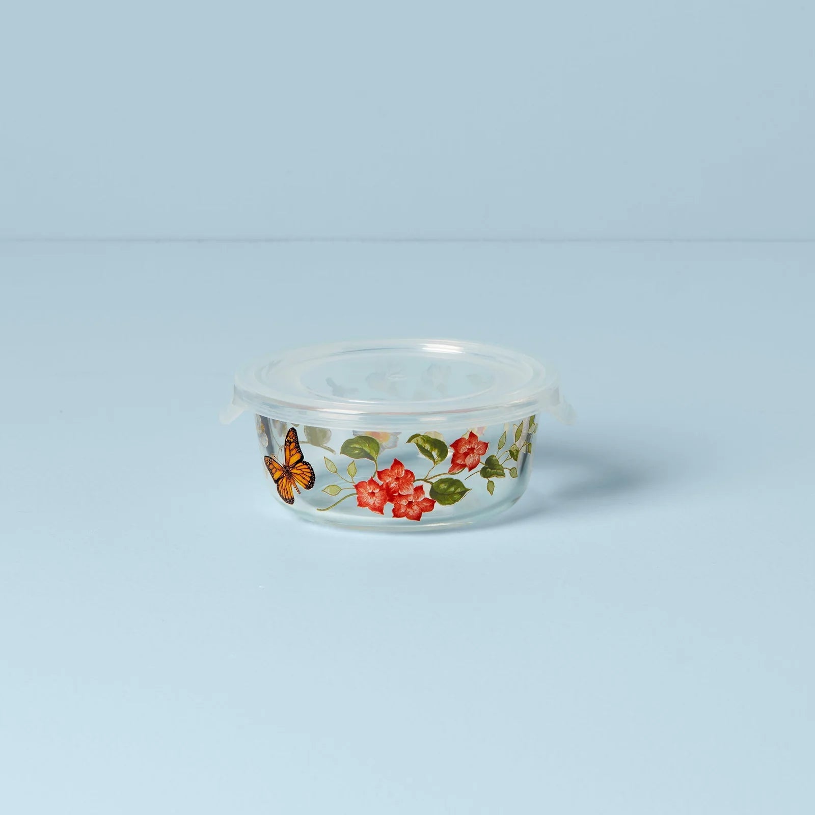 Butterfly Meadow Small Glass Food Container